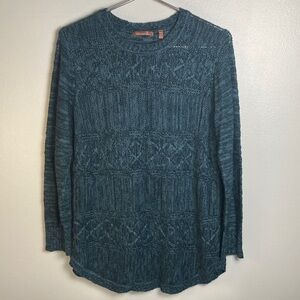 525 America Teal Crewneck Sweater Sz XXL